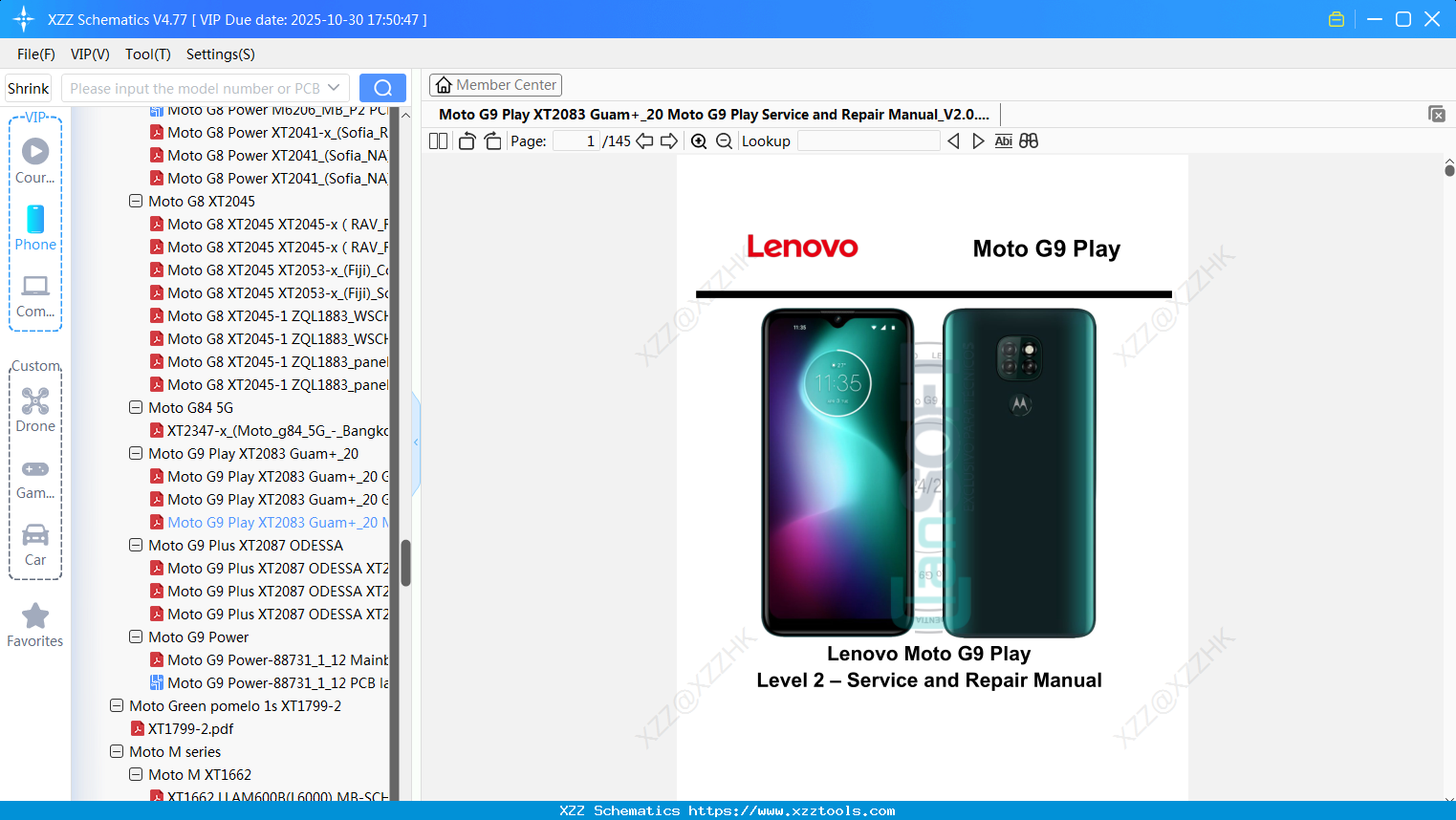 Motorola Moto G9 Play XT2083 Guam+_20 Moto G9 Play Service And Repair Manual_V2.0